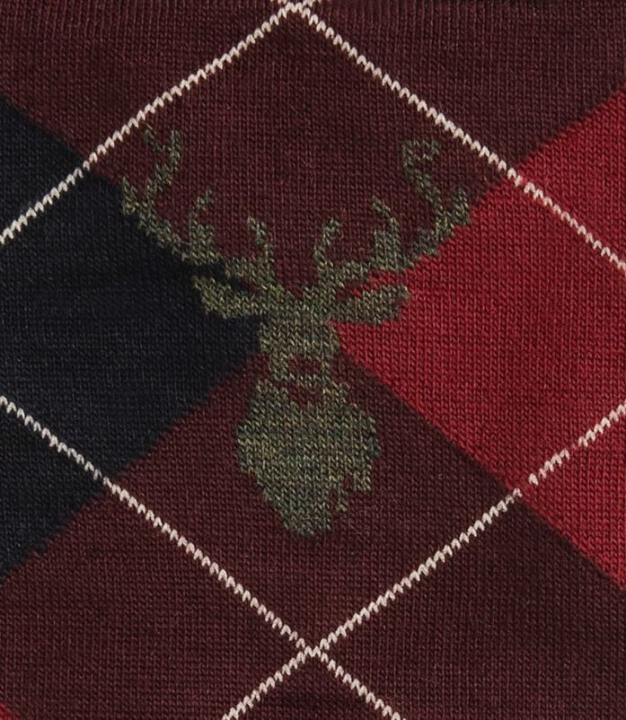 Loake κάλτσες argyle αξεσουάρ Λιμάνι PVBJP253