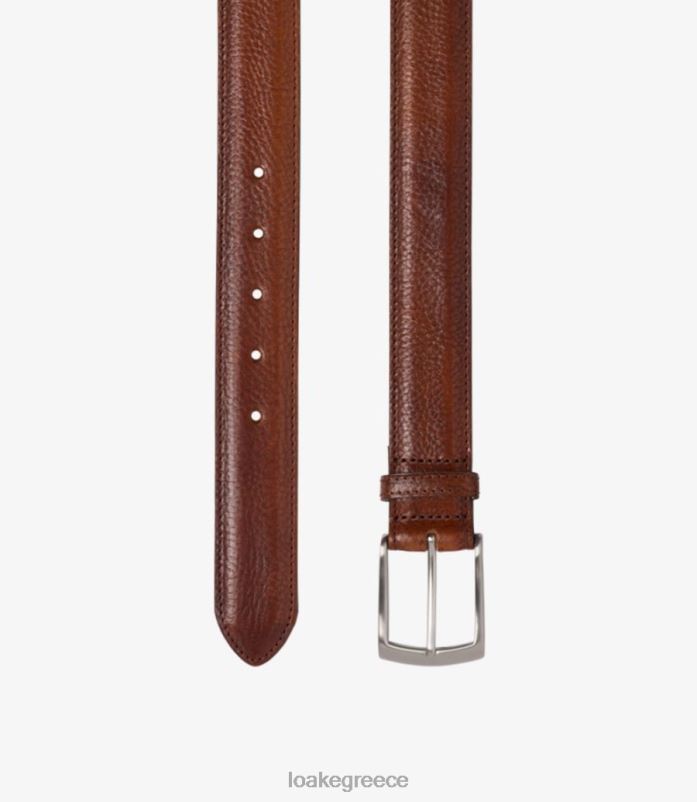 Loake ζώνη henry αξεσουάρ κόκκος μαόνι PVBJP207