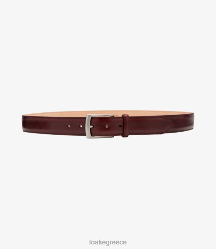 Loake ζώνη henry αξεσουάρ Βουργουνδία PVBJP210