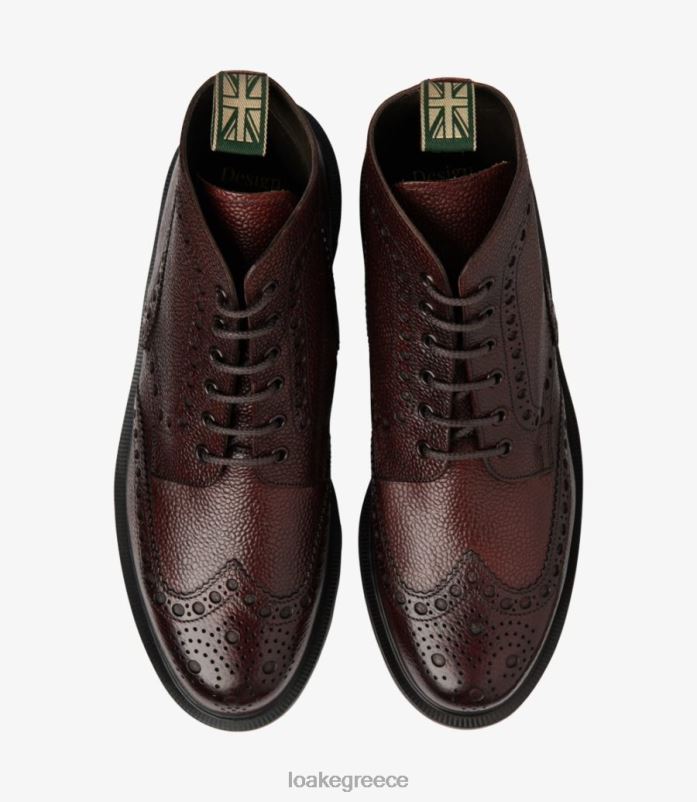 Loake υπολογίζω μπότες κόκκος τριανταφυλλιάς PVBJP133