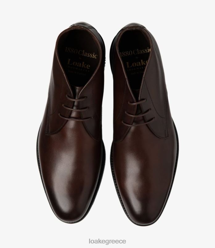 Loake deangate μπότες καψαλισμένο καρύδι PVBJP106