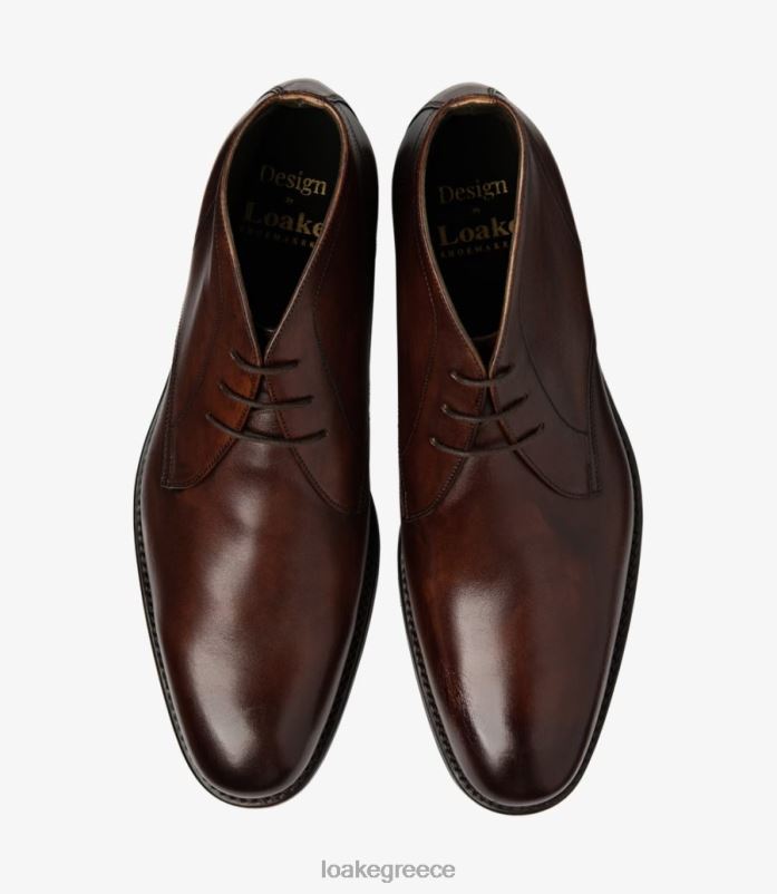 Loake myers μπότες σκούρο καφέ PVBJP117
