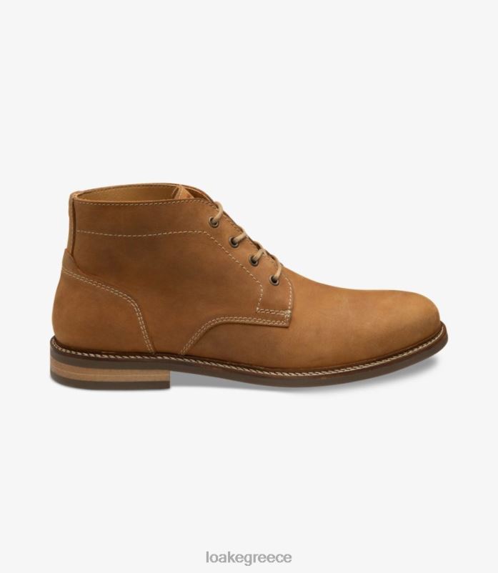 Loake μονάδα μαγνητοκινητικής δύναμης μπότες tan nubuck PVBJP119