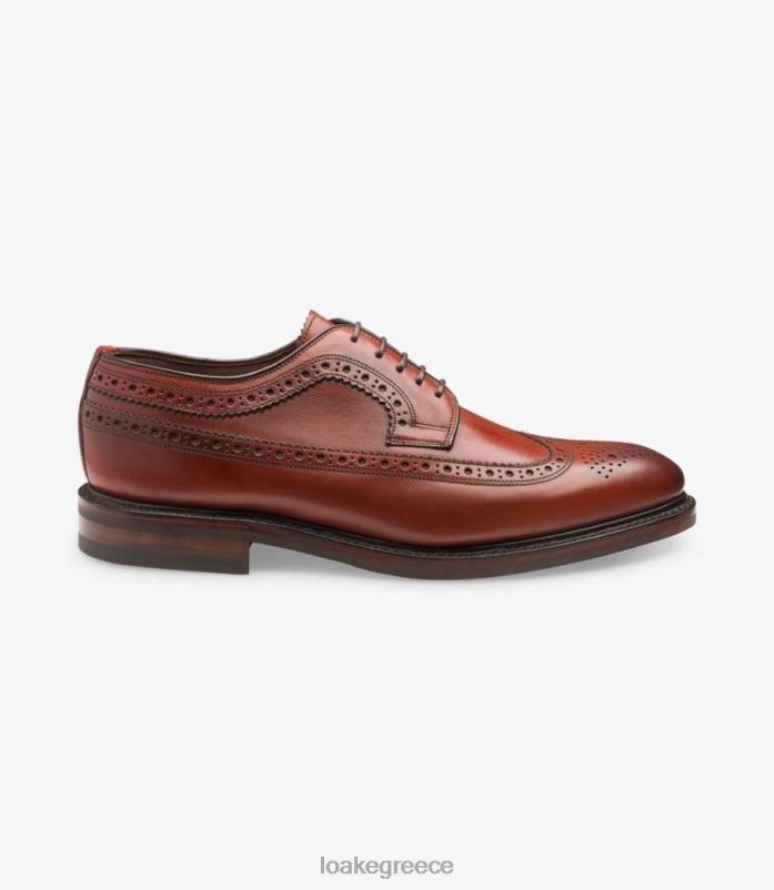 Loake Birkdale Σκαρπίνια conker καφέ PVBJP2