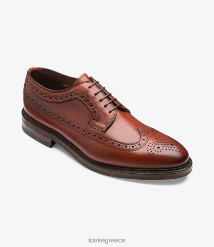 Loake Birkdale Σκαρπίνια conker καφέ PVBJP2