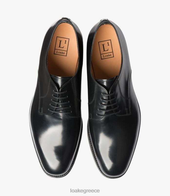 Loake 205 απλούς δεσμούς μαύρος PVBJP161
