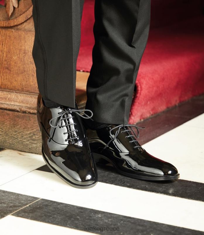 Loake ευρεσιτεχνία απλούς δεσμούς μαύρος PVBJP163