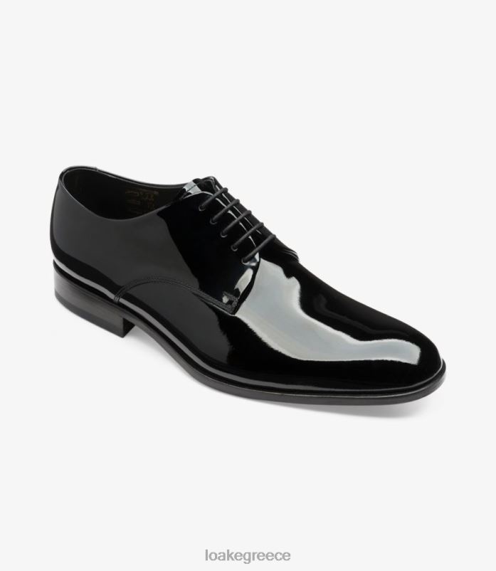 Loake τόξο απλούς δεσμούς μαύρος PVBJP164