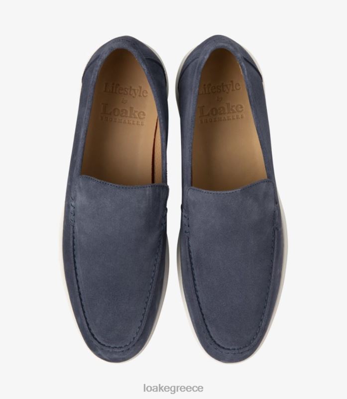 Loake Τοσκάνη ελαφρά παπούτσια γαλάζιο σουέτ PVBJP70