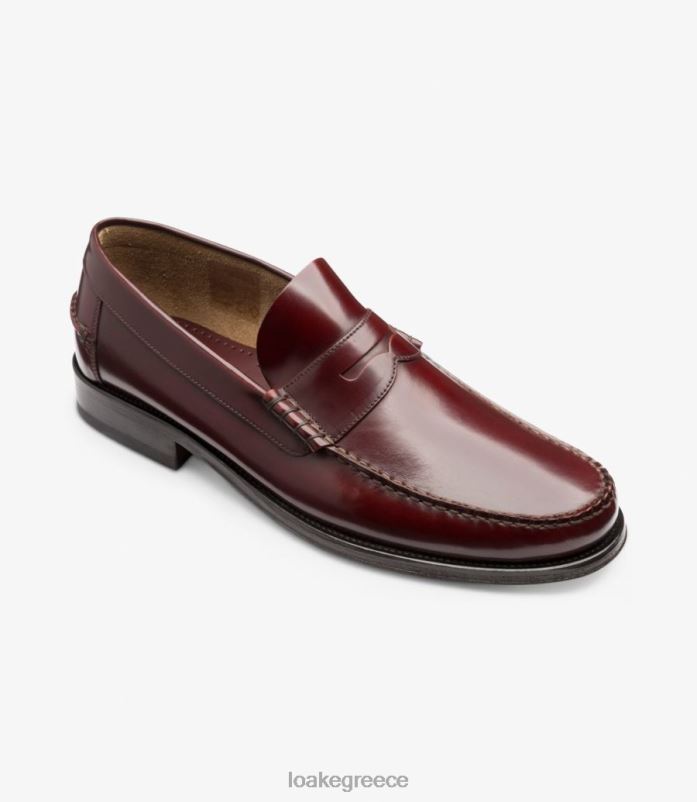 Loake Princeton ελαφρά παπούτσια Βουργουνδία PVBJP61