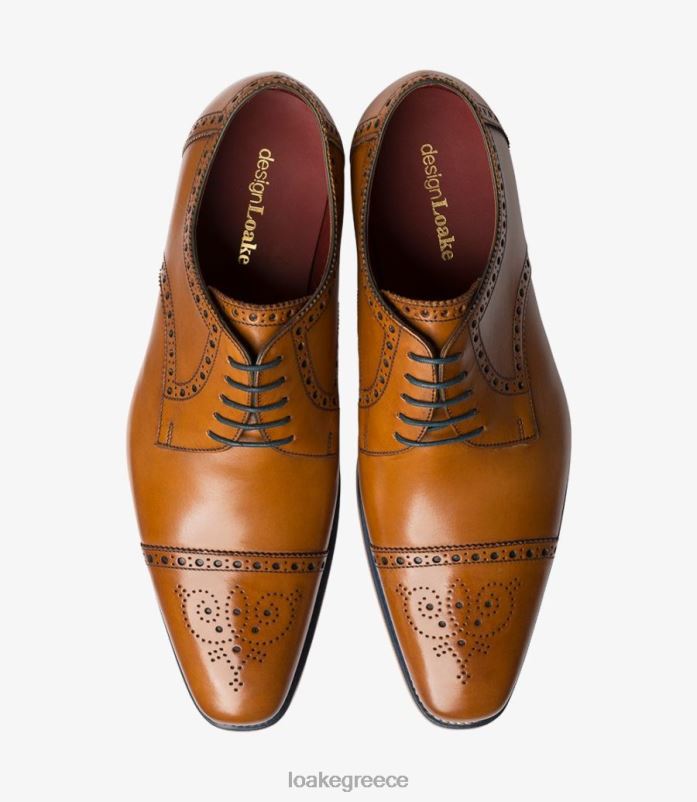 Loake Foley semi brogues βυρσοδέψω PVBJP176