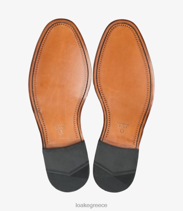 Loake Foley semi brogues μαύρος PVBJP178