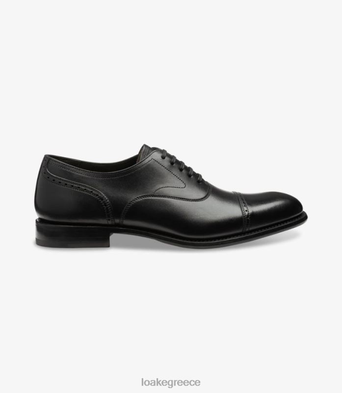 Loake Χιουζ semi brogues μαύρος PVBJP175